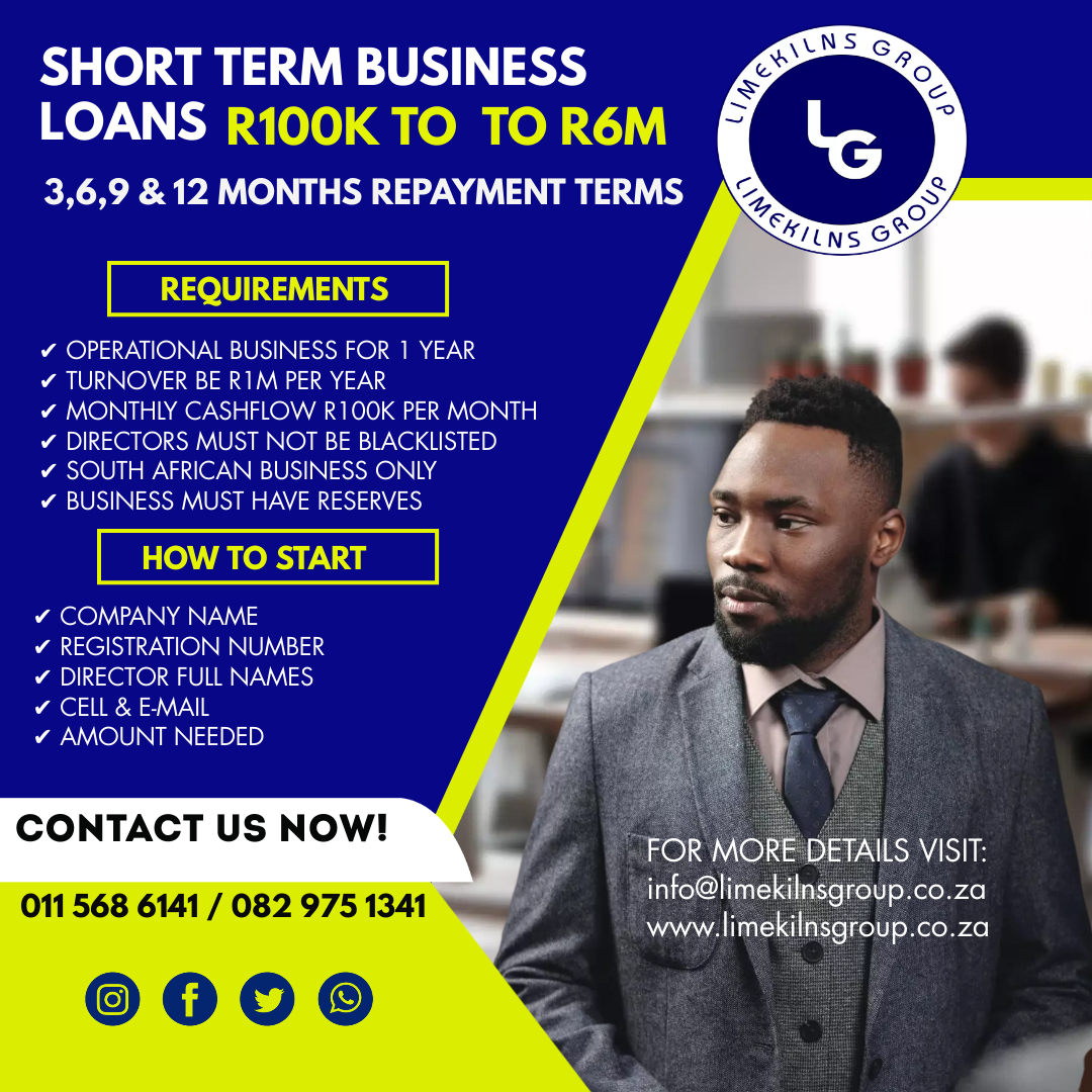 Business Loan Information Poster